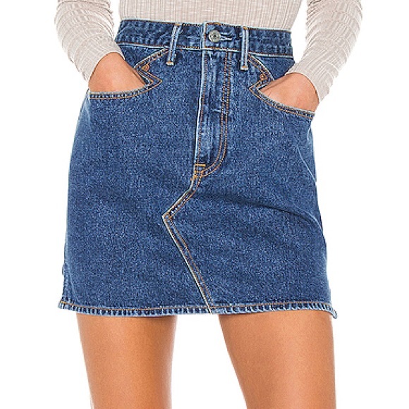 GRLFRND Dresses & Skirts - GRLFRND Odette Denim Mini Skirt Size 27